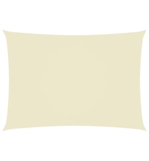 Sonnensegel Oxford-Gewebe Rechteckig 2,5x4,5 m Creme