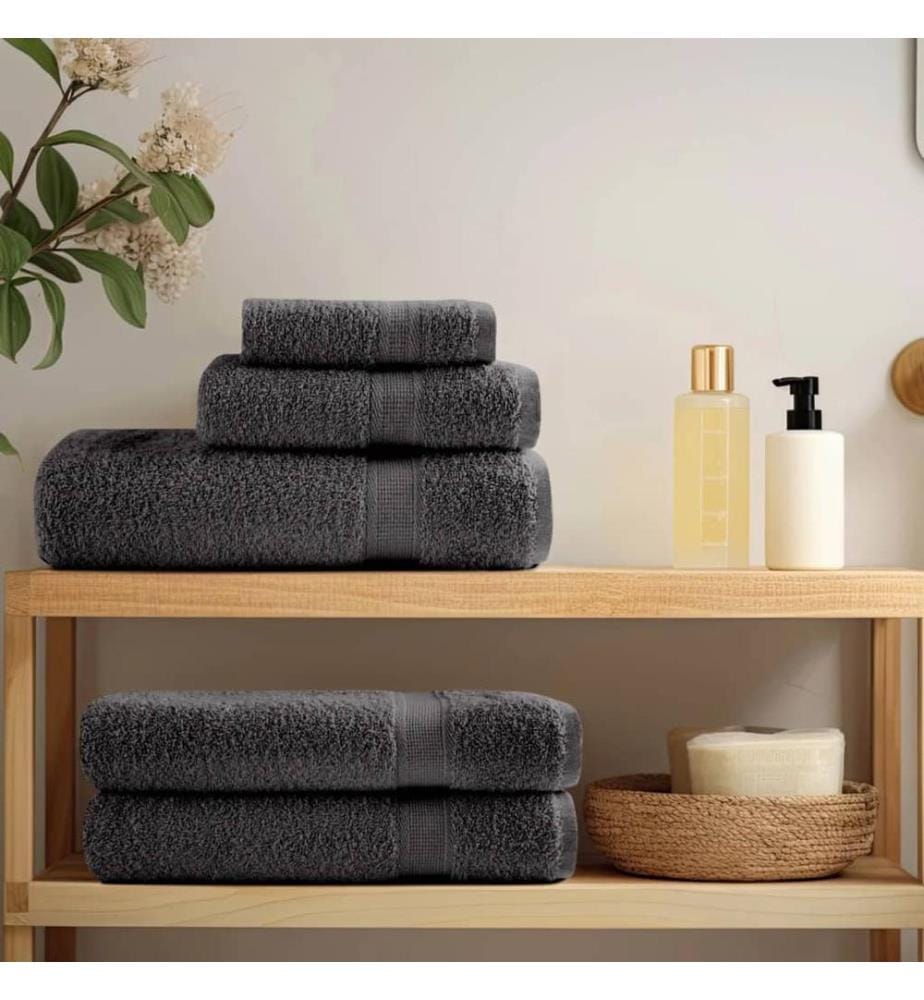Essuie-mains de qualité supérieure SOLUND 10 pcs anthracite