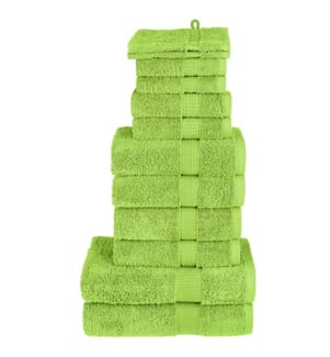 Ensemble de serviettes de qualité supérieure SOLUND 12 pcs vert