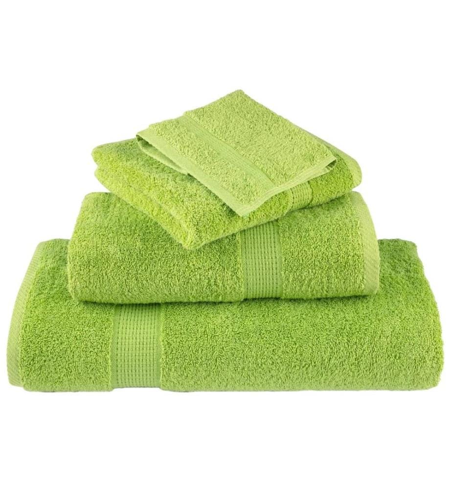 Ensemble de serviettes de qualité supérieure SOLUND 12 pcs vert