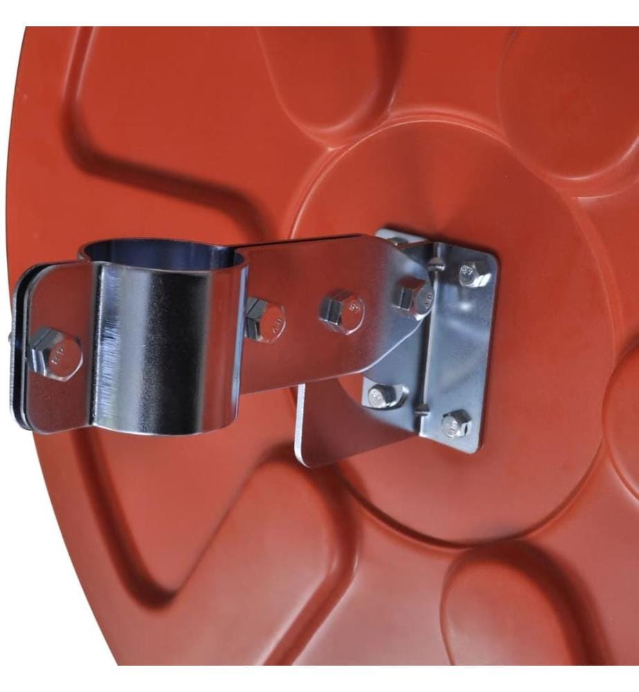 Verkehrsspiegel Konvex PC-Kunststoff Orange 60 cm Outdoor