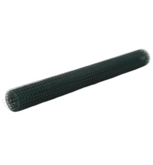 Grillage acier avec revêtement en PVC 10x1,5 m vert