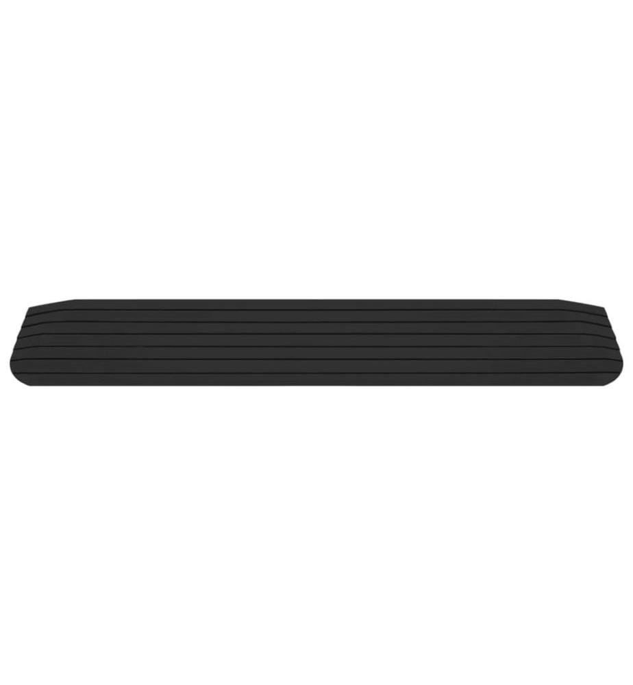 Schwellenrampen 2 Stk. 110x21x2,5 cm Gummi