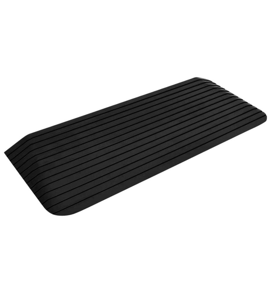 Schwellenrampen 2 Stk. 110x41x5 cm Gummi