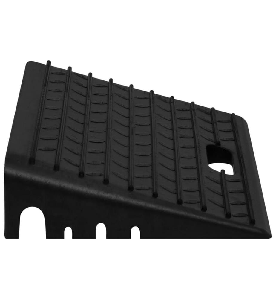 Bordsteinrampen 2 Stk. 50x30x11 cm Gummi