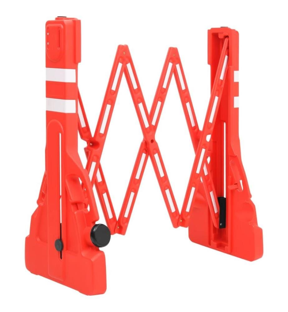 Absperrgitter Faltbar Rot 210x50x105 cm