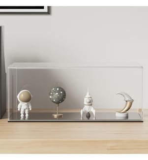 Vitrine Transparent 34x16x14 cm Acryl