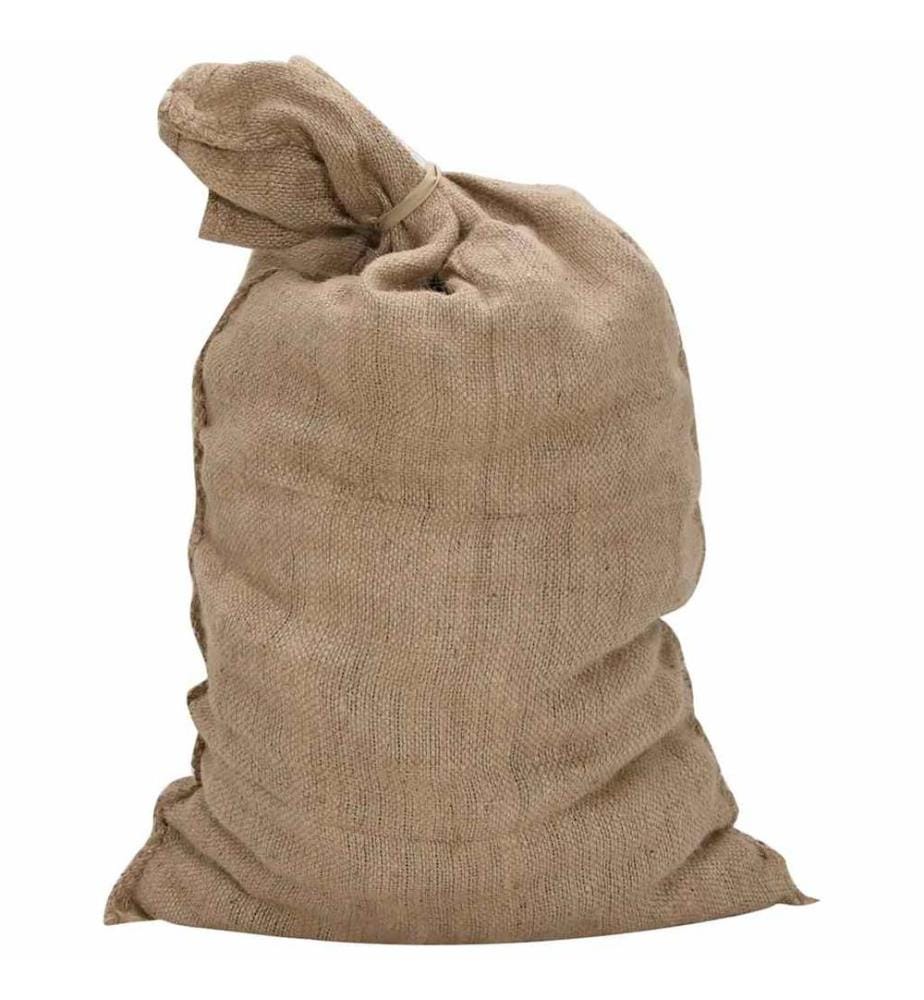 Sacs en jute 30 pcs 60x105 cm 100 % jute 340 g/m²
