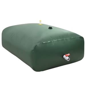 Wassertank mit Wasserhahn Faltbar 2100 L PVC