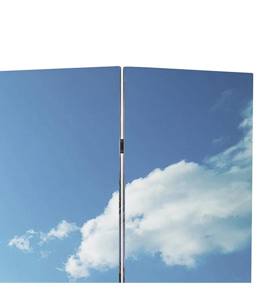 Raumteiler klappbar 217x170 cm Strand