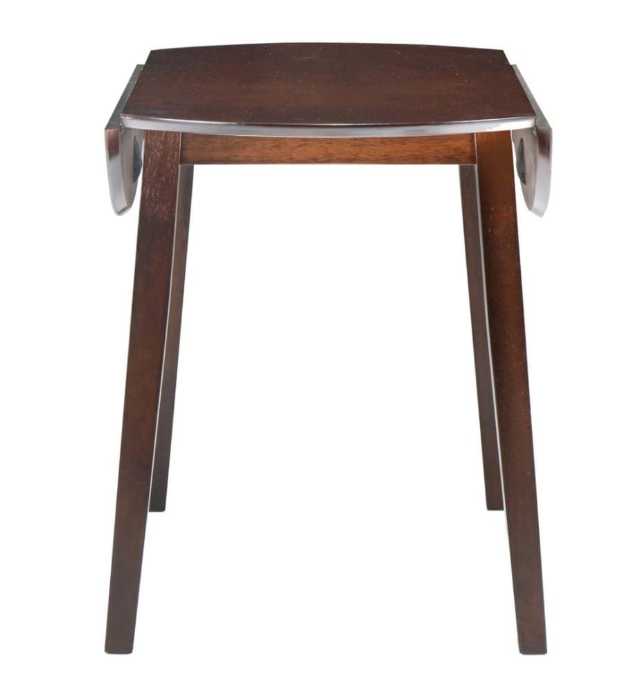 Esstisch Klappbar Rund MDF Braun