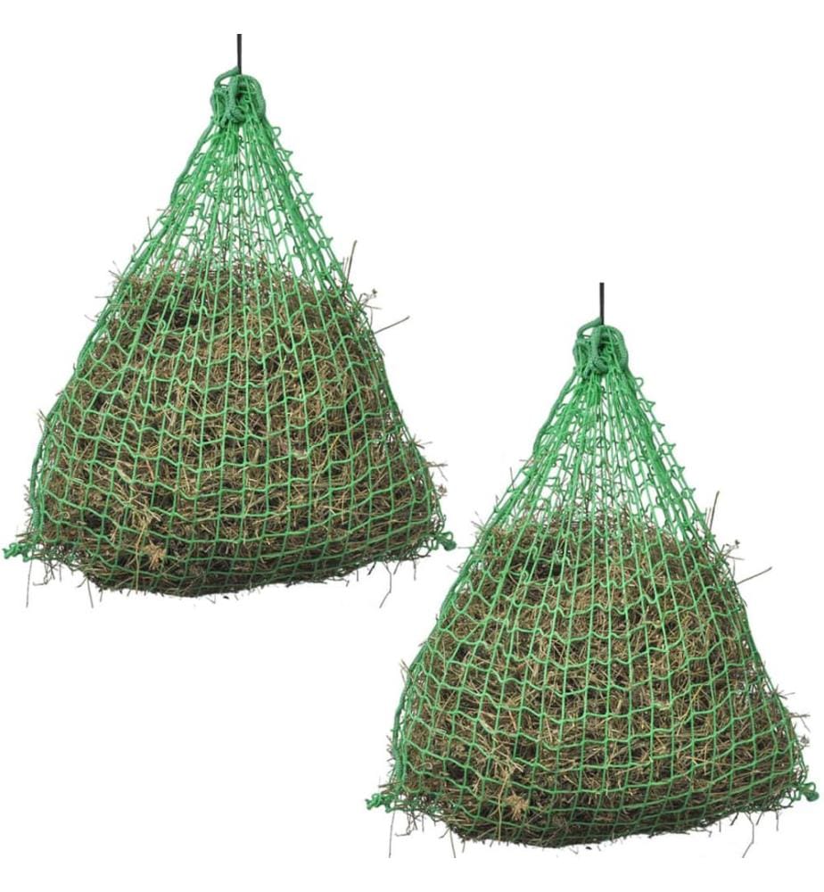 Filet à foin 4 pcs Rond 0,75 x 0,75 m PP