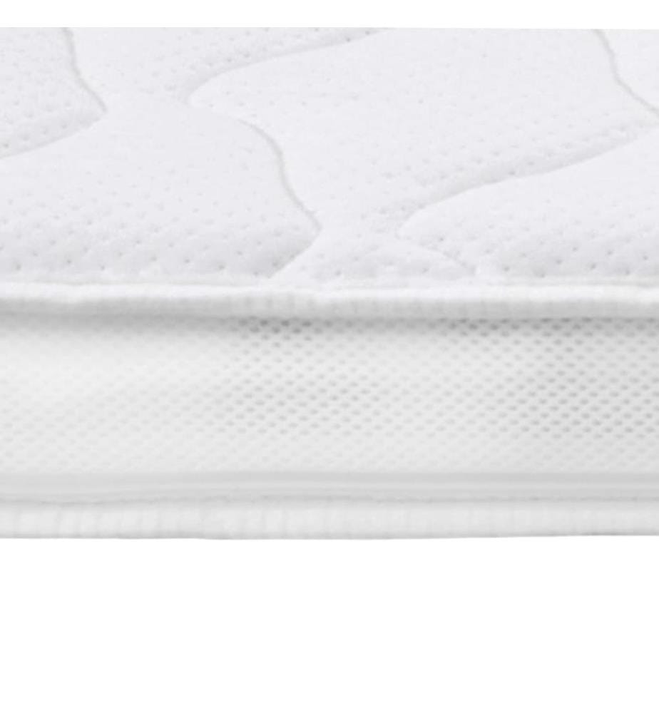 Sur-matelas 90 x 200 cm Mousse de gel 7 cm