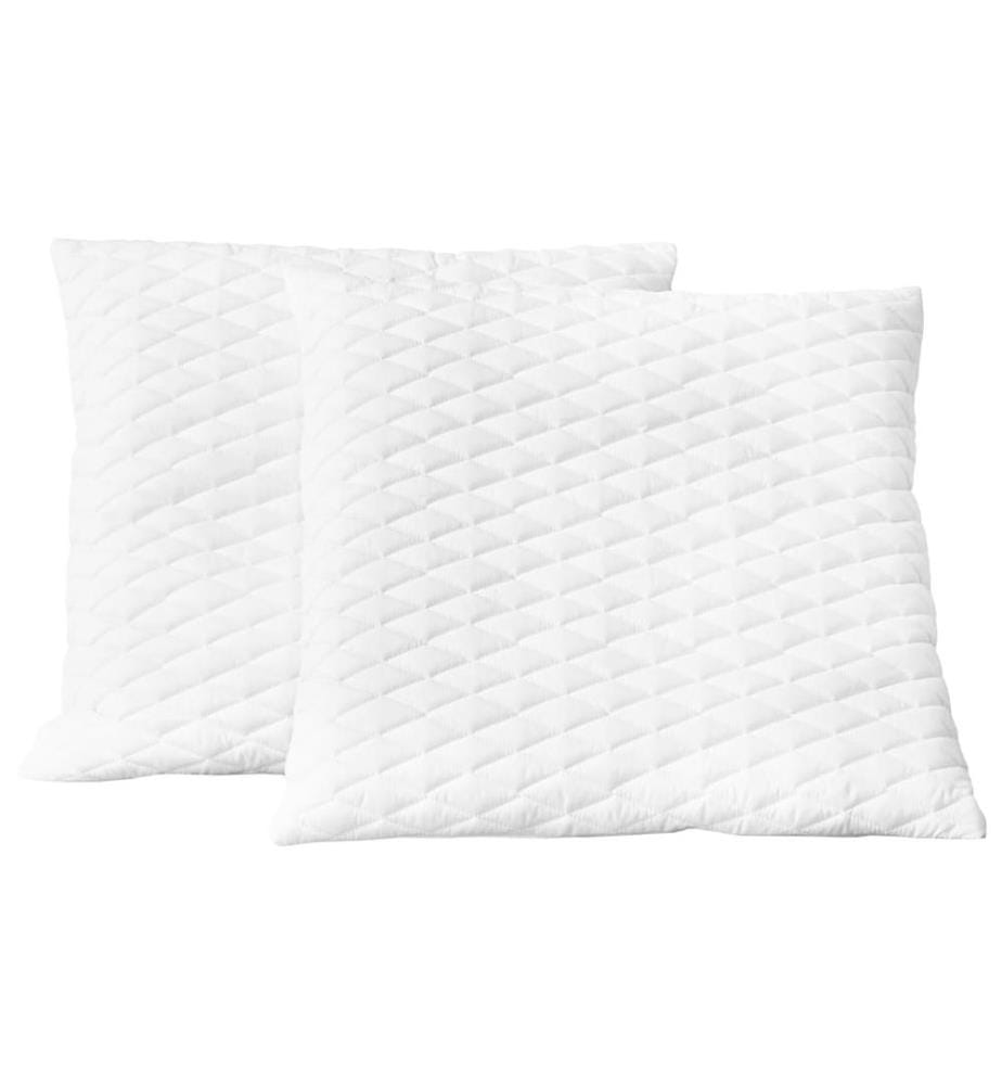 Kissen 2 Stk. 80×80×14 cm Memory-Schaum