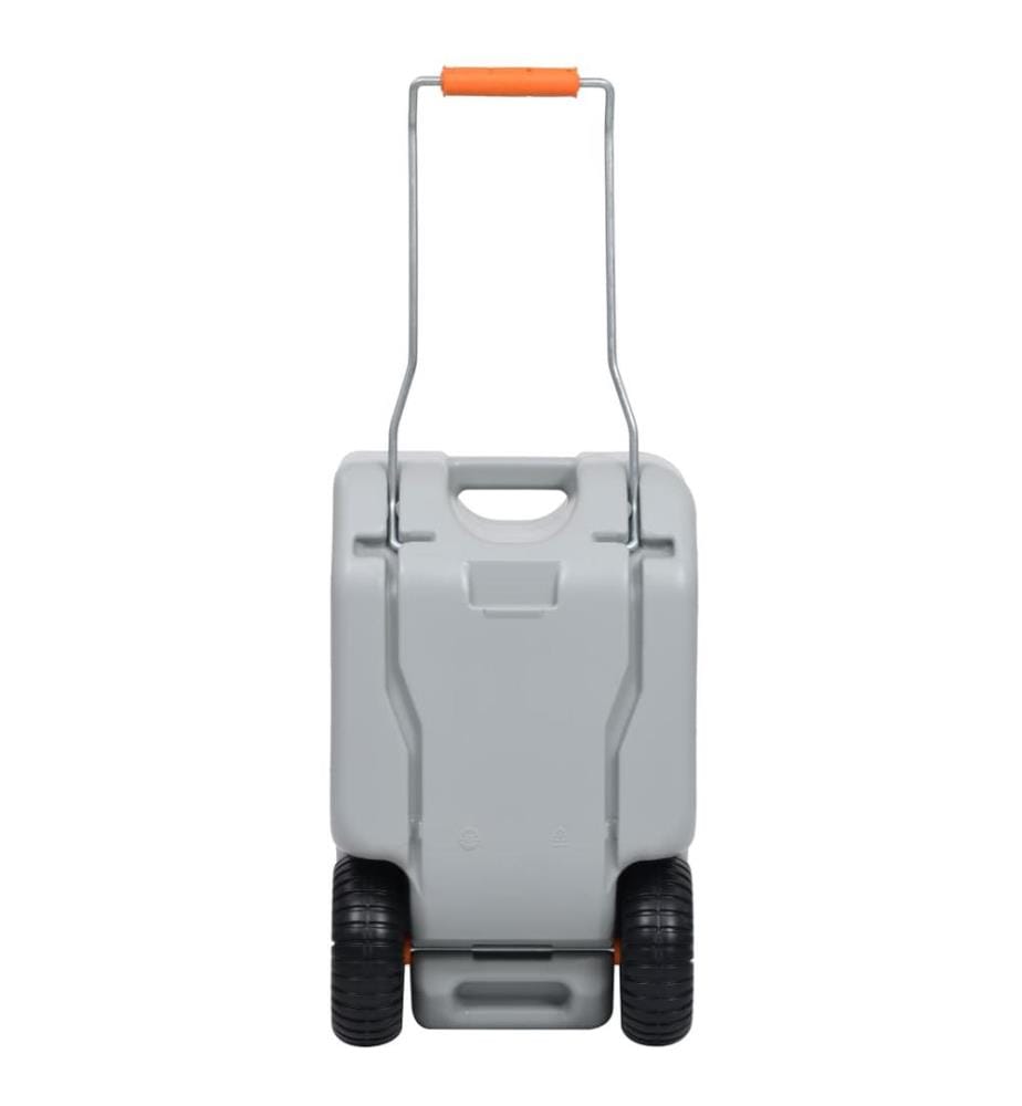 Camping-Wassertank mit Rollen 25 L Grau