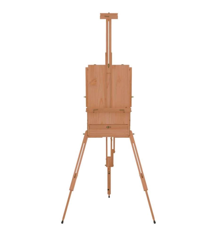 Staffelei 81x121x173 cm Massivholz Buche