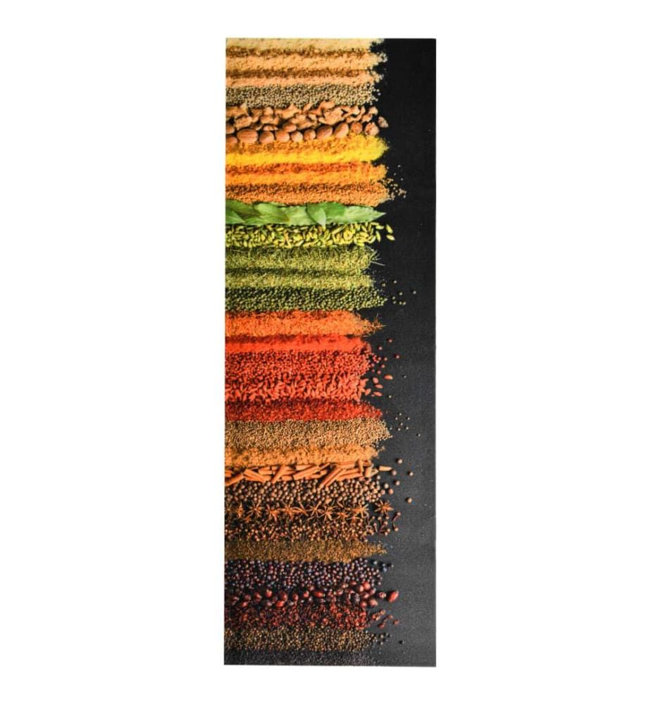 Küchenteppich Waschbar Gewürze 60x300 cm
