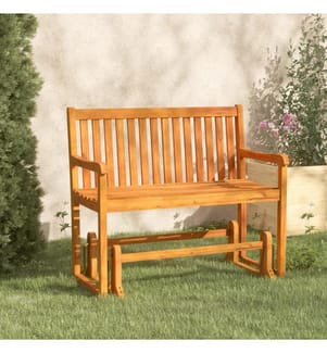 Balancelle de jardin 110 cm Bois d'acacia solide