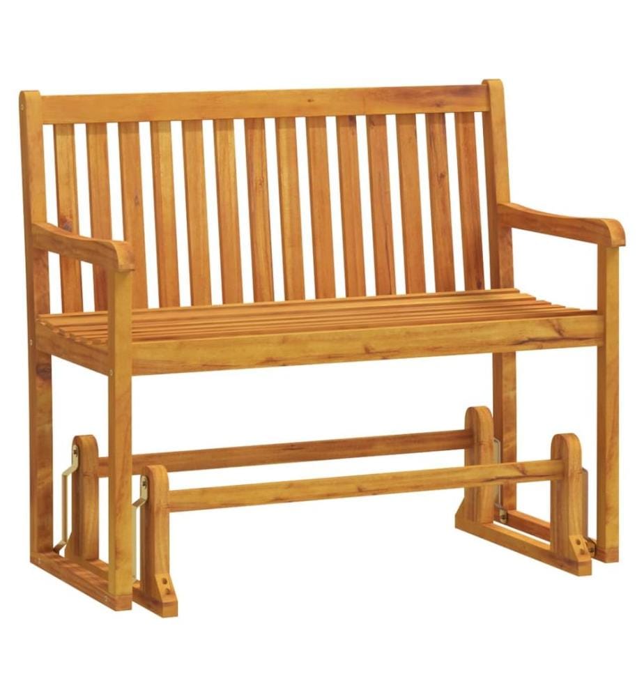 Balancelle de jardin 110 cm Bois d'acacia solide