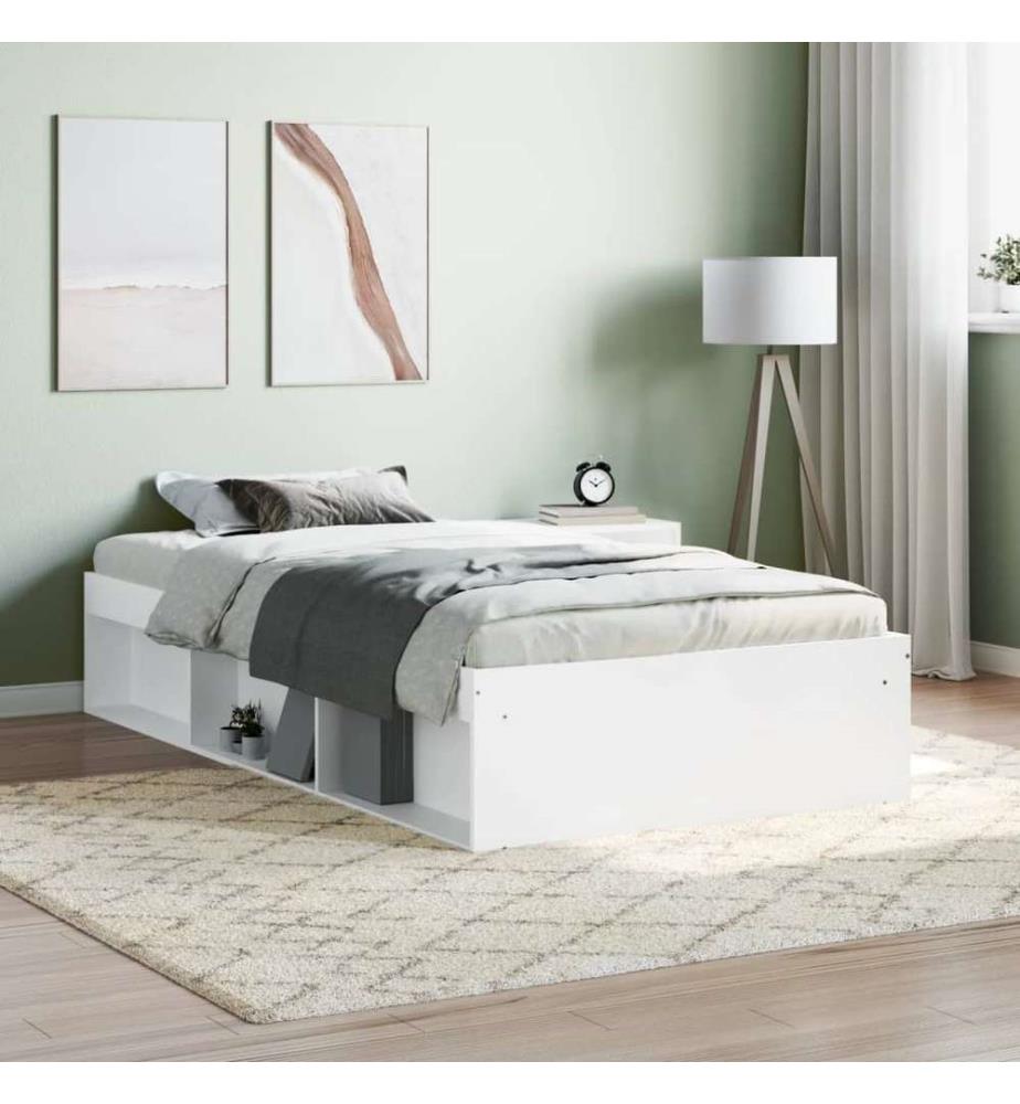 Bettgestell Weiss 90x200 cm