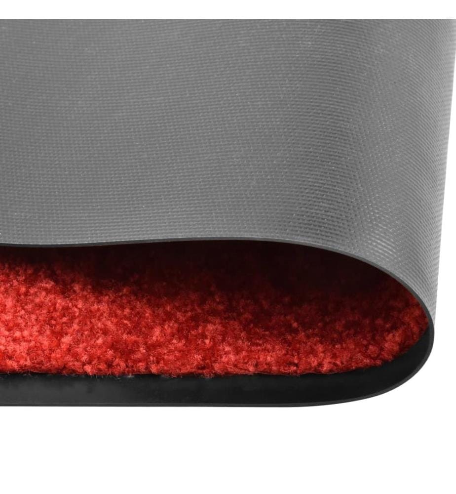 Fussmatte Waschbar Rot 60x180 cm