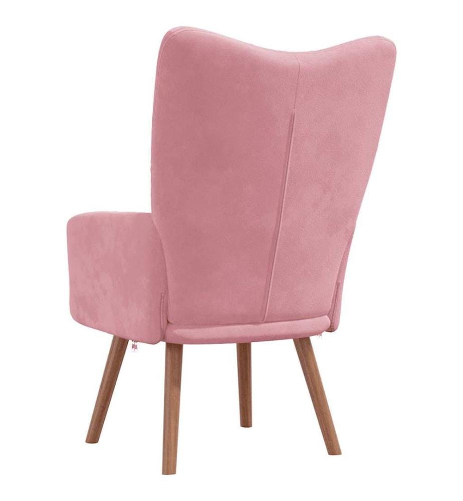 Relaxsessel Rosa Samt