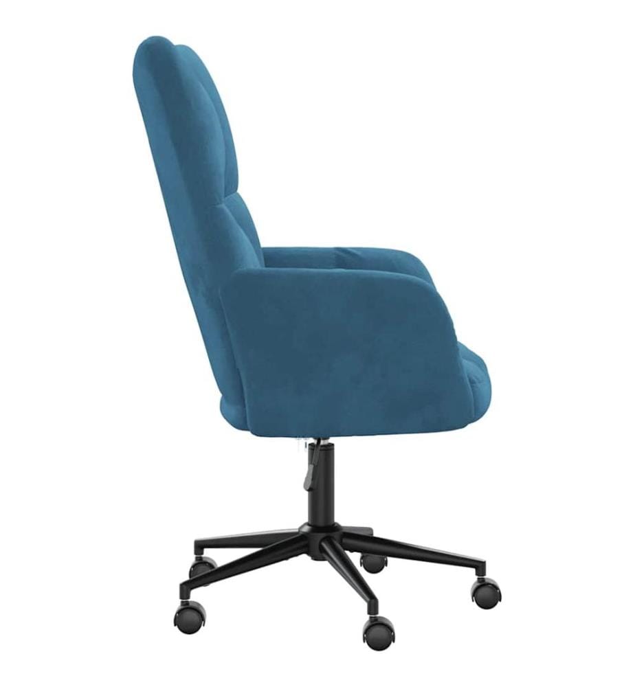 Relaxsessel Blau Samt