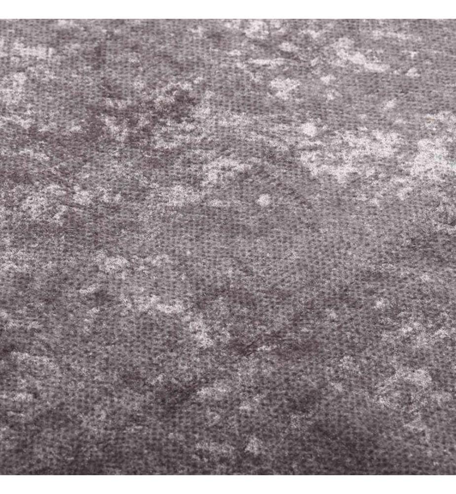 Teppich Waschbar Grau 120x180 cm Rutschfest