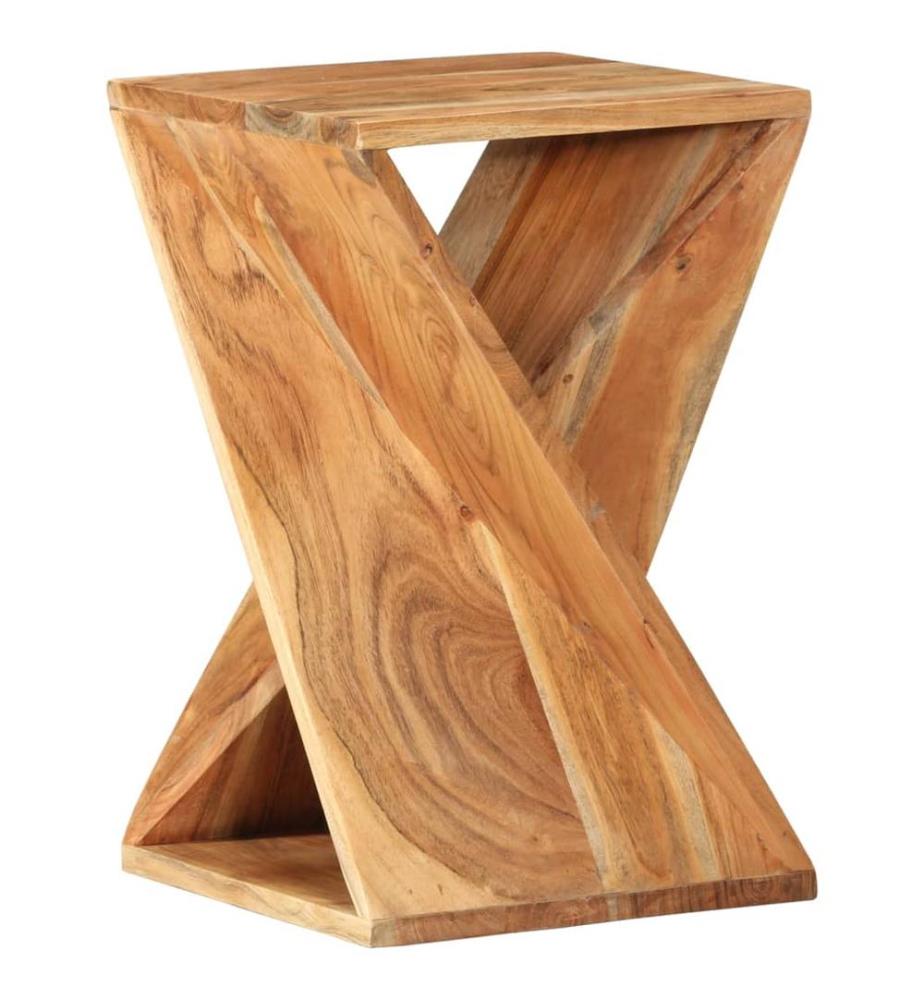Table d'appoint 35x35x55 cm Bois massif d'acacia