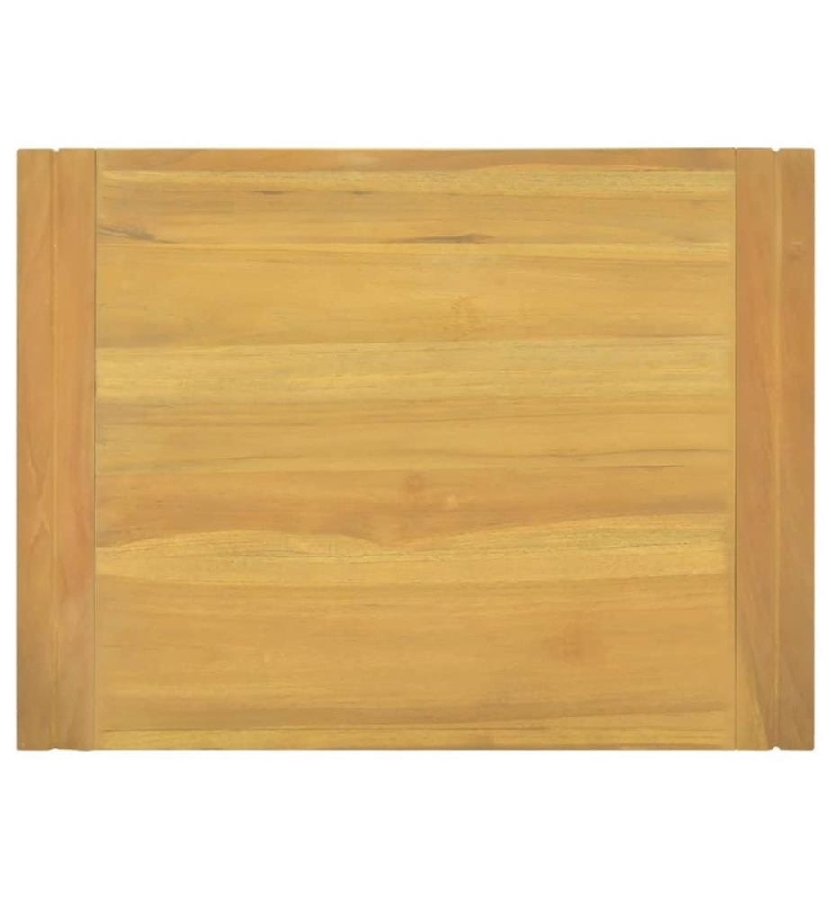 Wand-Badschrank 60x45x35 cm Massivholz Teak