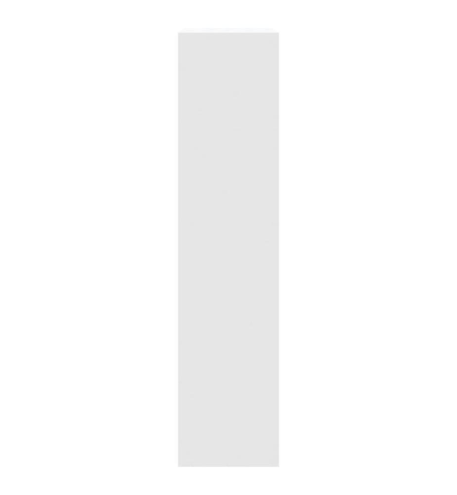 Schuhschrank Weiss 63x24x103 cm Holzwerkstoff