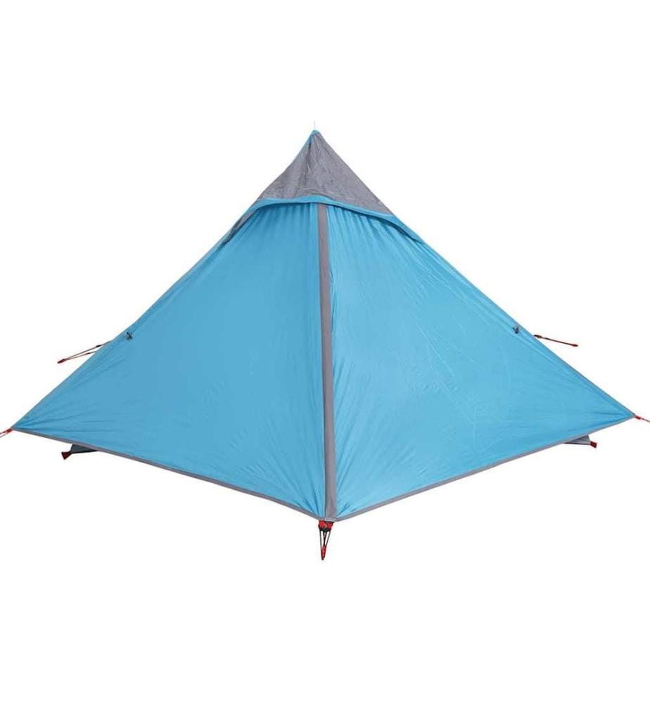 Campingzelt 2 Personen Blau Wasserdicht
