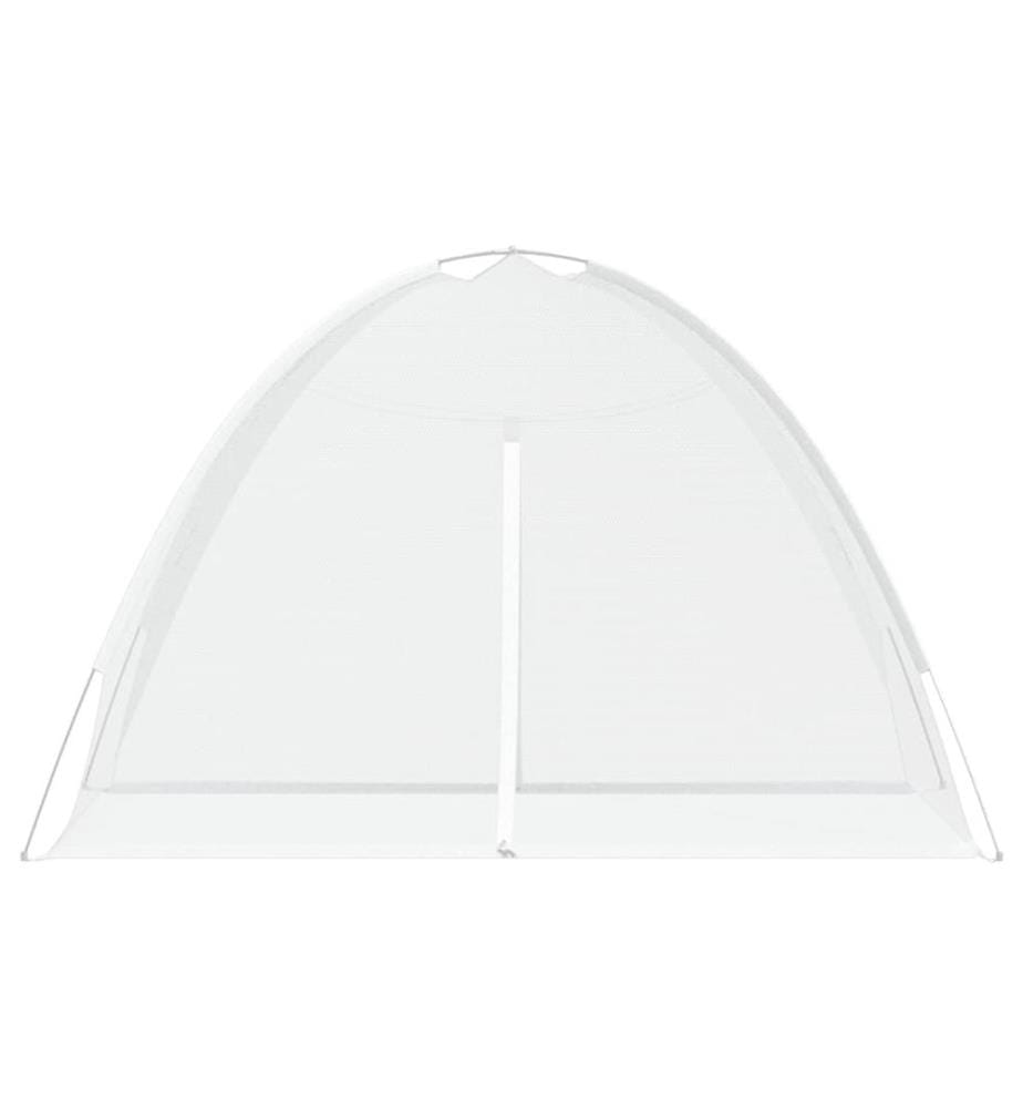 Moustiquaire mongole avec portes 220 maille blanc 200x120x130cm