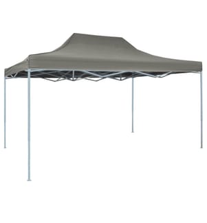 Tente pliable escamotable 3 x 4,5 m Anthracite