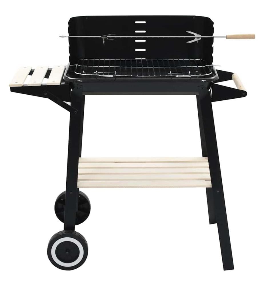 Holzkohlegrill Standgrill mit Rädern