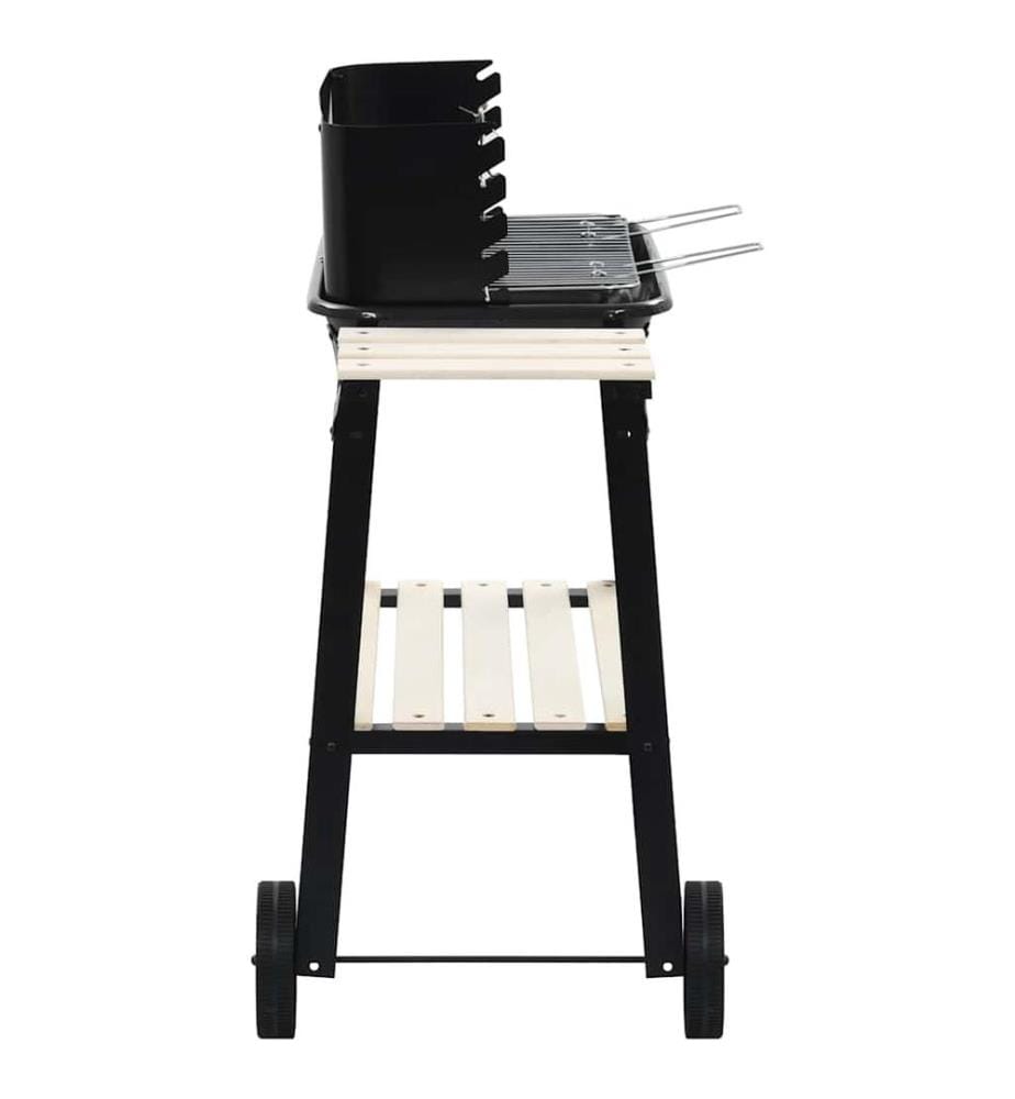 Holzkohlegrill Standgrill mit Rädern