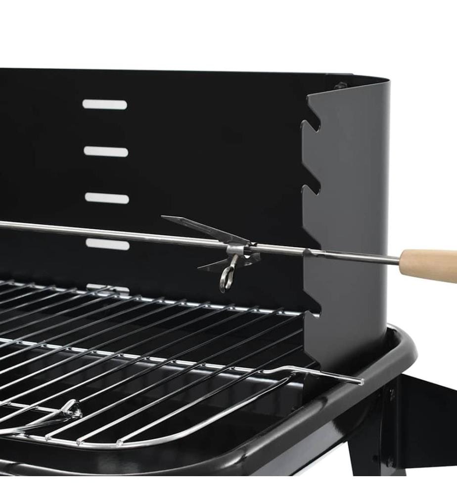 Holzkohlegrill Standgrill mit Rädern