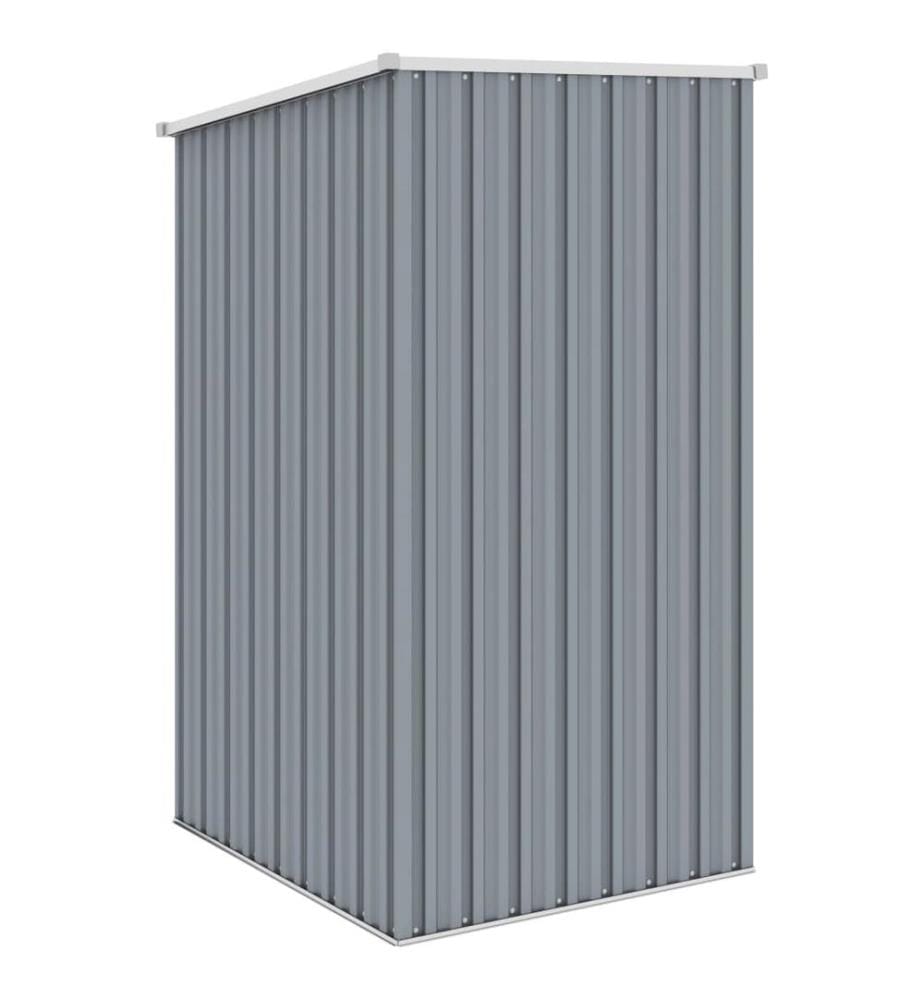 Abri de jardin Gris 87x98x159 cm Acier galvanisé