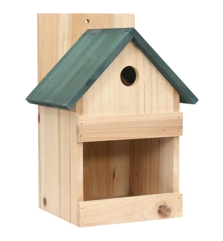 Vogelhäuser 4 Stk. 23x19x33 cm Tannenholz