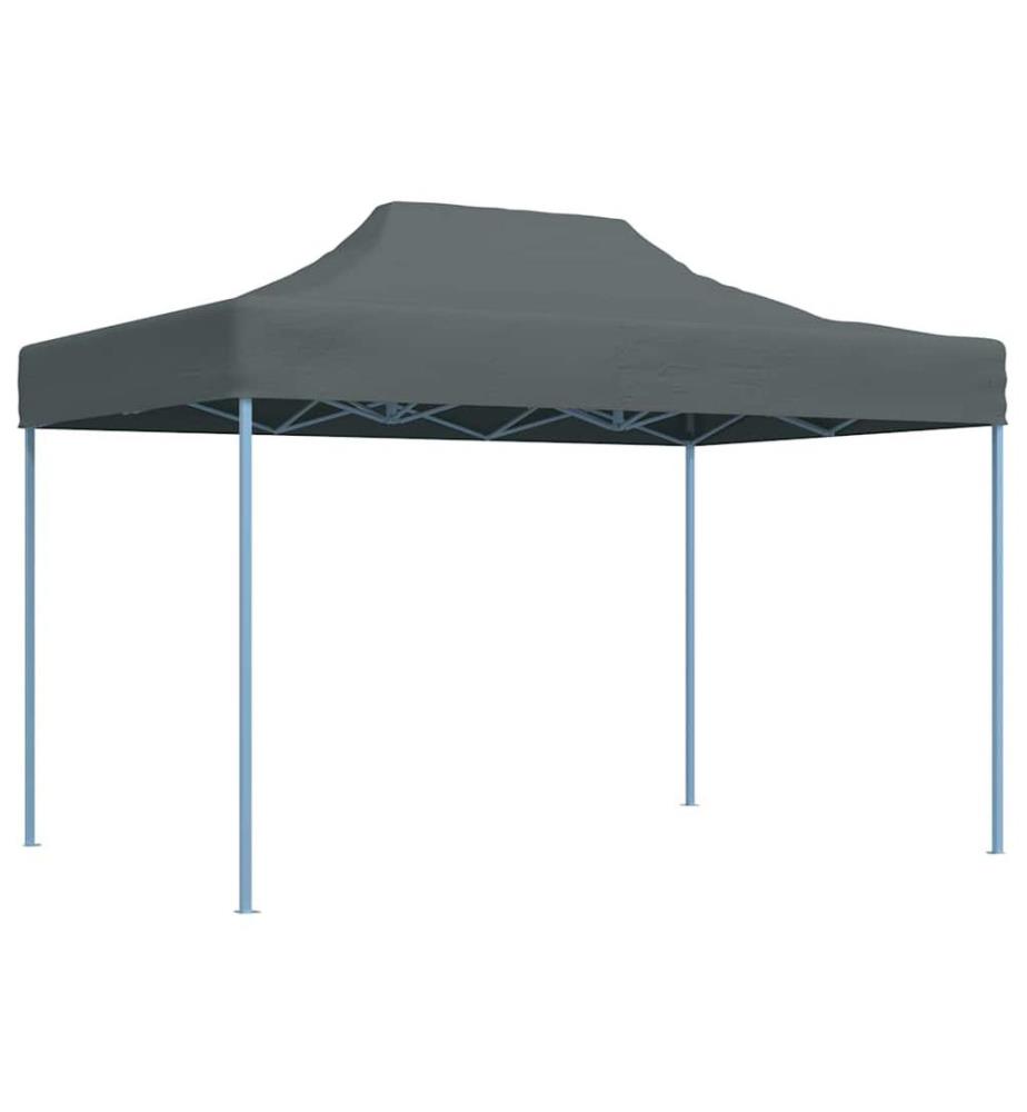 Tente de réception pliable 3x4 m Acier Anthracite