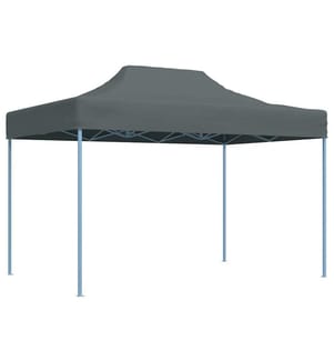 Tente de réception pliable 3x4 m Acier Anthracite