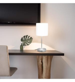 Tischlampen 2 Stk. Touch-Sensor Weiss E14