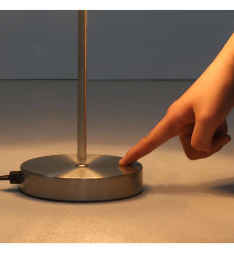 Tischlampen 2 Stk. Touch-Sensor Weiss E14