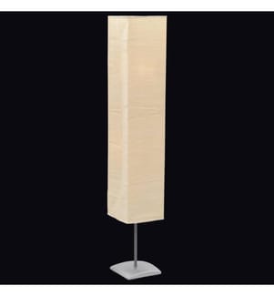 Standleuchte mit Stahlständer 135 cm Beige