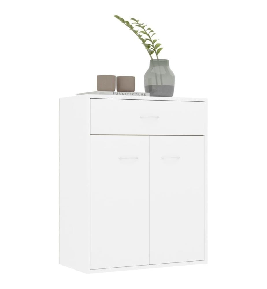Sideboard Weiss 60x30x75 cm Holzwerkstoff