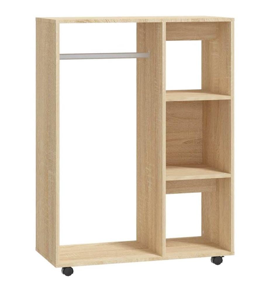 Kleiderschrank Sonoma-Eiche 80x40x110 cm Holzwerkstoff