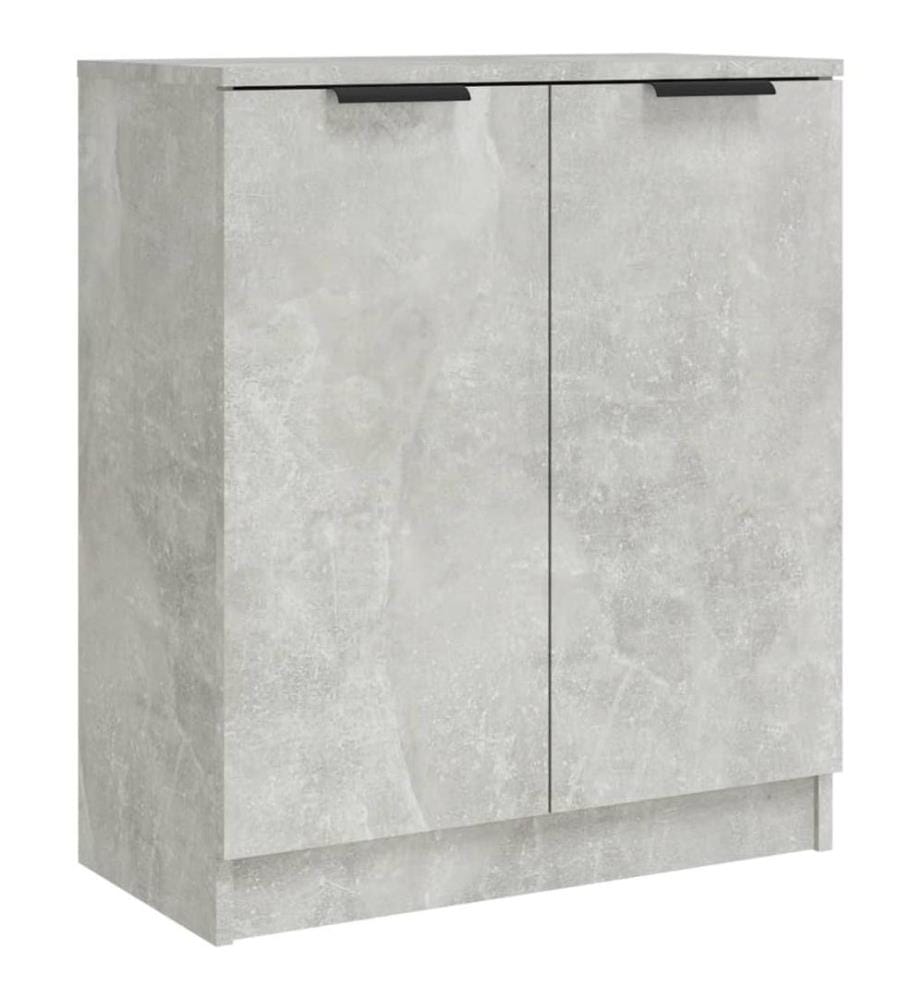 Sideboard Betongrau 60x30x70 cm Holzwerkstoff