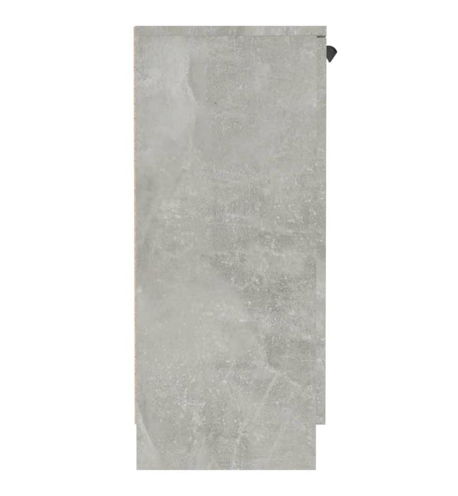 Sideboard Betongrau 60x30x70 cm Holzwerkstoff