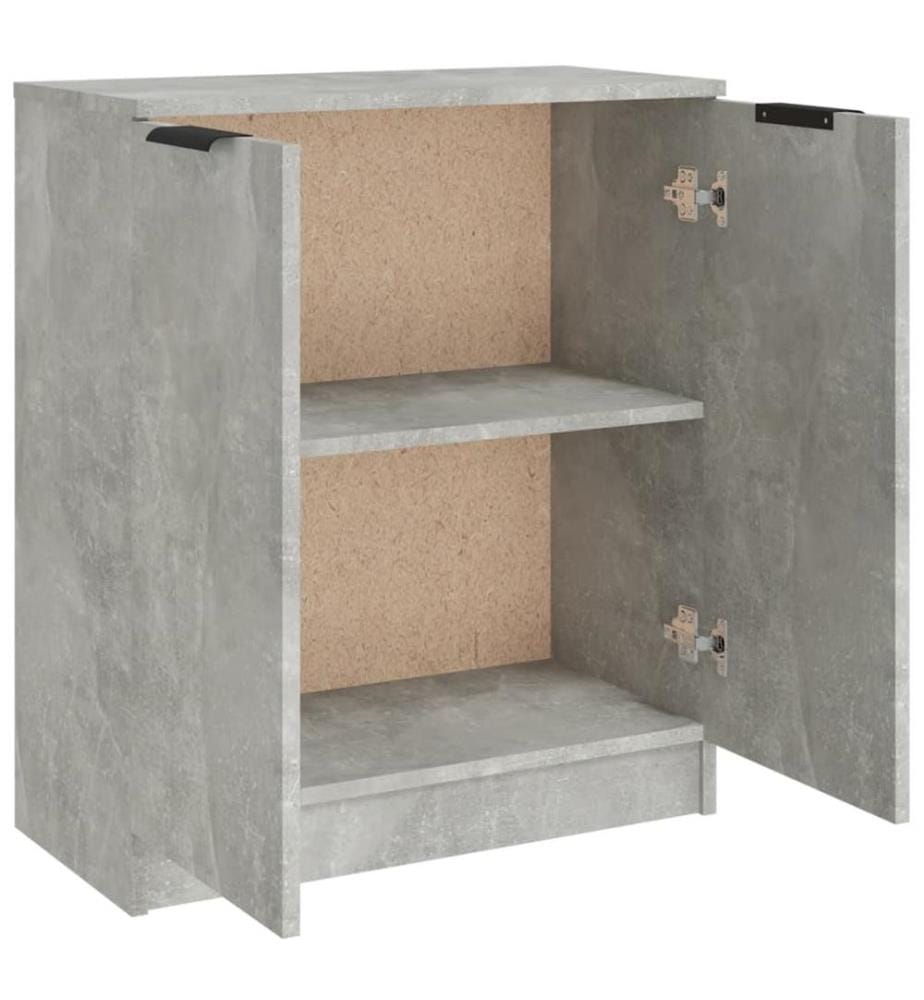 Sideboard Betongrau 60x30x70 cm Holzwerkstoff