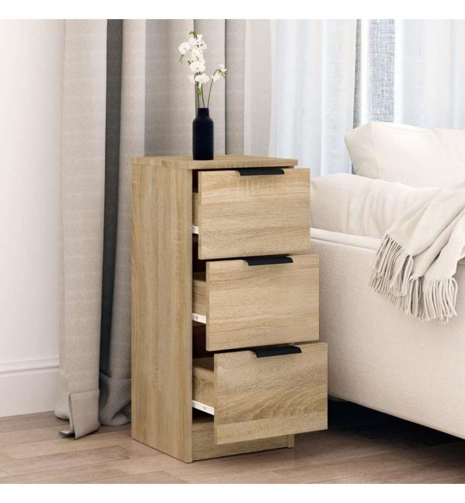 Sideboard Sonoma-Eiche 30x30x70 cm Holzwerkstoff